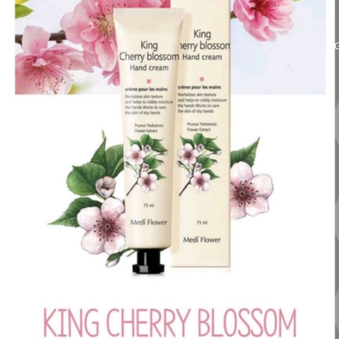 Kem dưỡng da tay hương nước hoa medi flower bonita garden hand cream 75ml