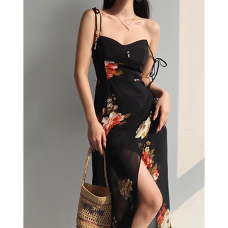 Order 15 ngày- Đầm hoa vạt xéo