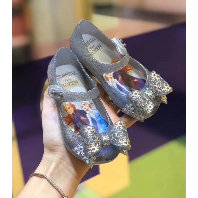 Giày nhựa thơm Melissa xuất dư dáng hở mõm cho bé gái
