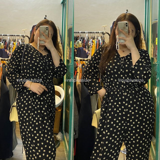 Jumsuit bigsize violeta