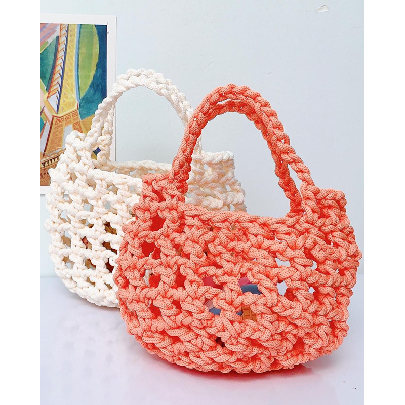 Sợi đan móc túi Chainy Cotton 3mm