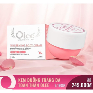 KEM DƯỠNG TRẮNG DA TOÀN THÂN OLEE