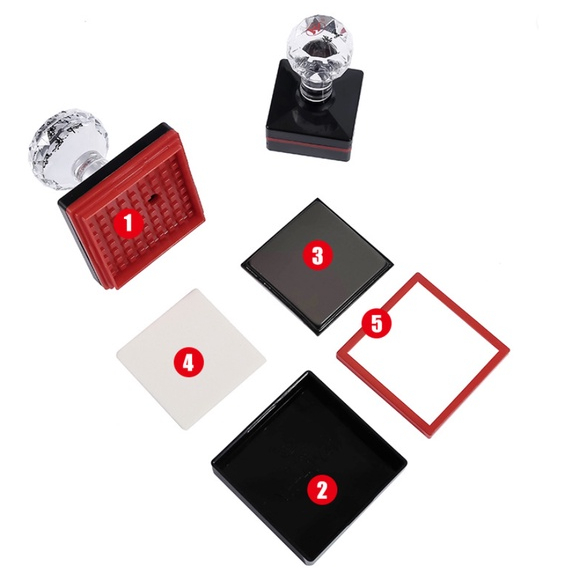 Phôi Dấu, Cán Dấu Flash Hình Vuông