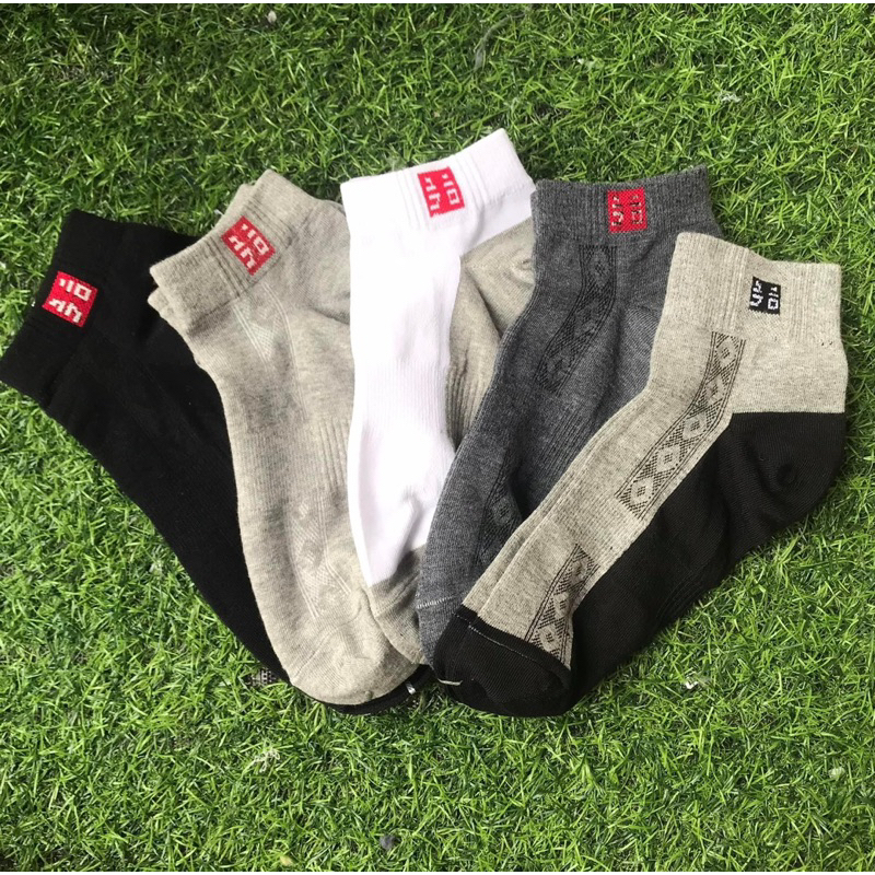 Combo 5đôi tất/vớ cổ trung nam Uniqlo chống hôi chân hàng xuất Nhật chuẩn xịn