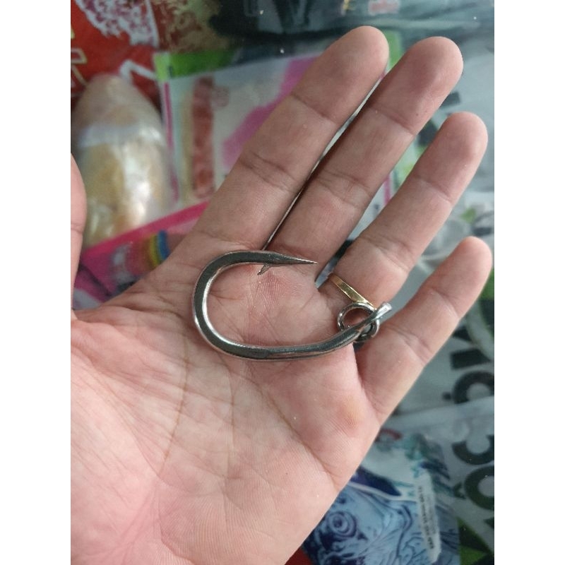Lưỡi câu cá inox, lưỡi bò gù, chuyên câu cá ngừ, kiếm, mập...