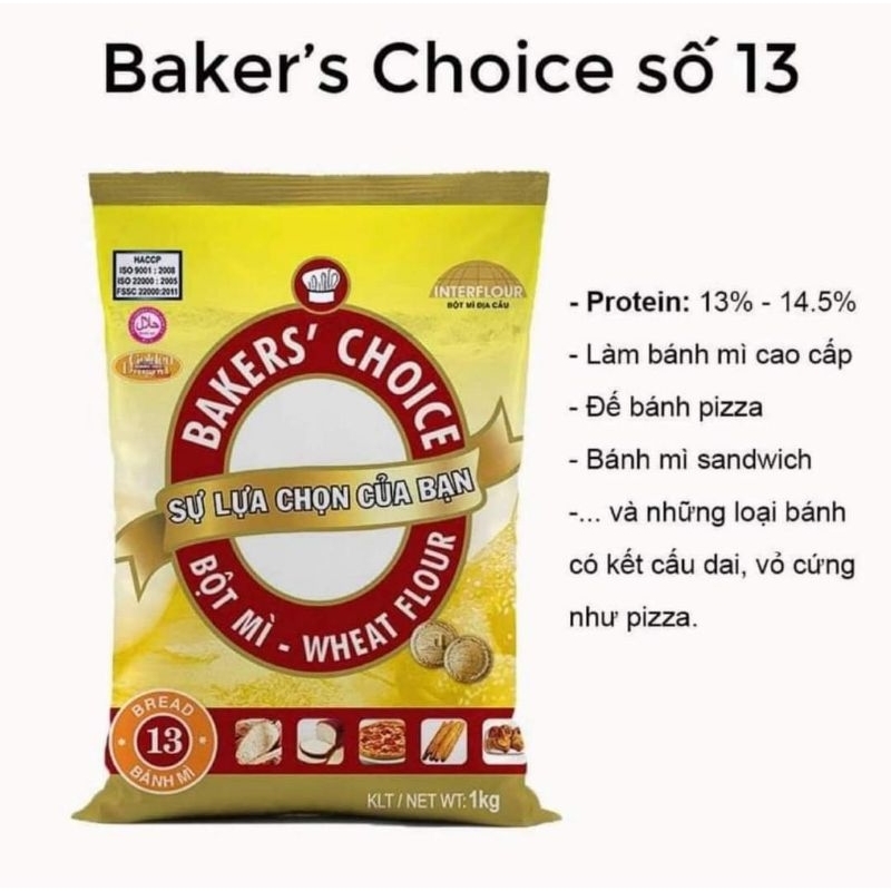 Bột Mì Bakers’ Choice Số 13