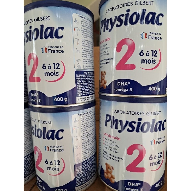 Sữa Physiolac số 2 chính hãng (400g ,date 9/2023)