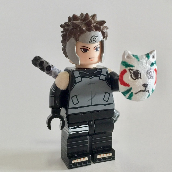 Nhân vật Yamato trong Naruto phiên bản Anbu- phiên bản Đội trưởng đội 7