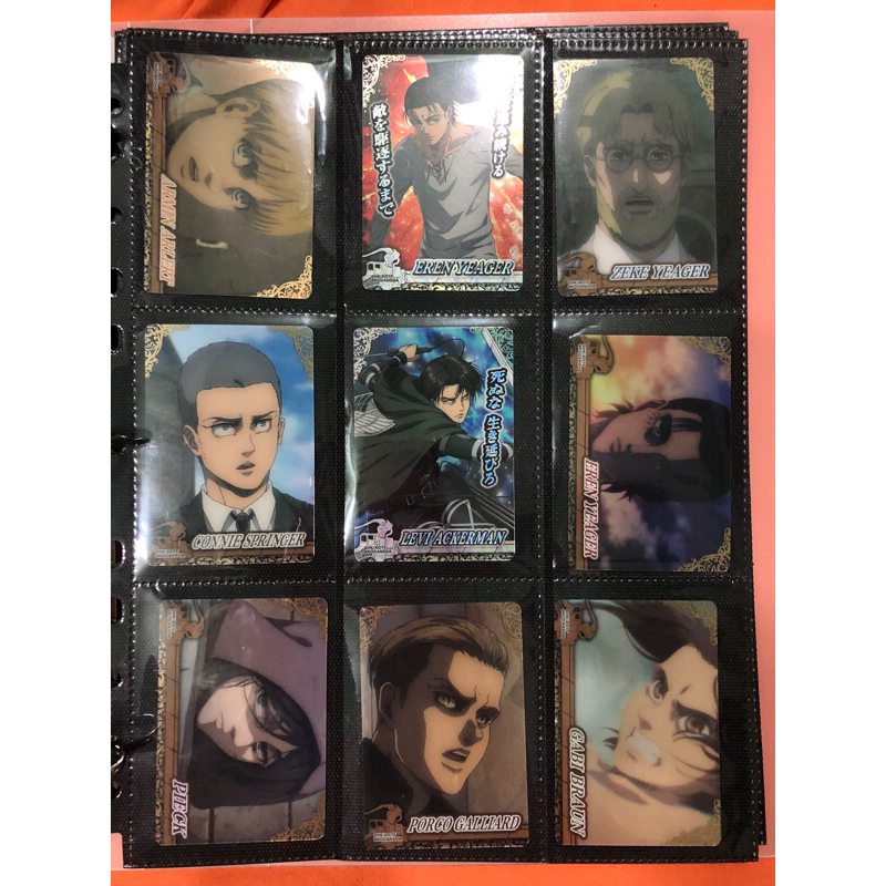 Card lẻ Attack on Titan (update liên tục)