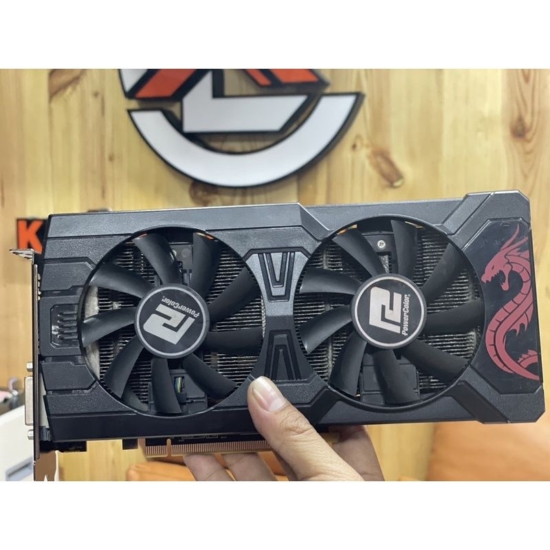 ( vga) card màn hình rx 570 4gb d5 256bit ( ảnh thật ).