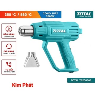 Máy khò nhiệt total máy thổi nhiệt 2000w total máy thổi hơi nóng