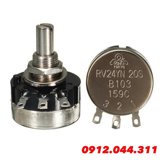 Chiết áp tocos 10k RV24YN 20S B103 TBD18