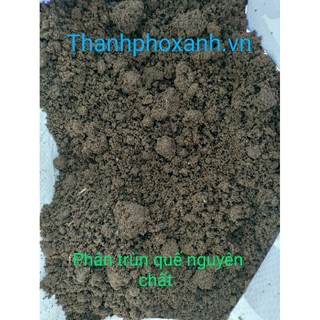 Phân trùn quế nguyên chất, phân hữu cơ, phân bón rau hoa cây