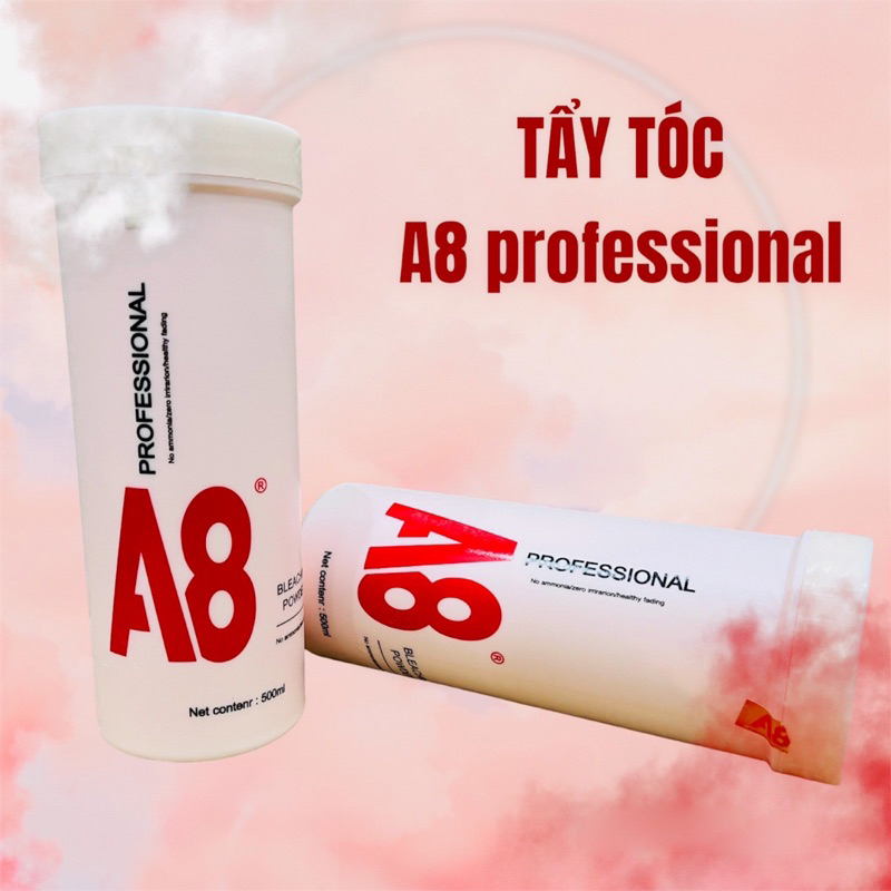 Bột Tẩy Tóc colagen A8 Dạng Hộp | Tẩy Êm Không Xót - Không Xơ Tóc - Lên Tông Nhanh