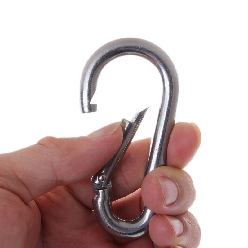 Móc khóa treo bao cát ( có khóa ăn toàn, inox 304 cao cấp)