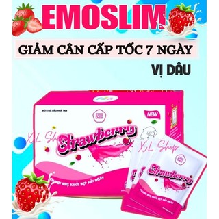 Bột trà dâu hổ trợ giảm cấp tốc e m o / giảm 2-4 kg sau 7 ngày