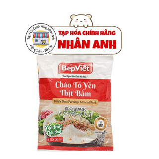 Cháo tổ yến thịt bằm Bếp Việt gói 50g