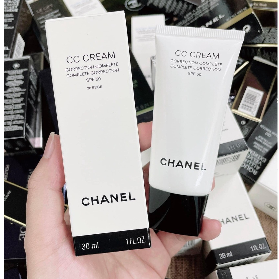 Kem Nền Che Khuyết Điểm Kiêm Chống Nắng CHANEL CC CREAM Super Active Complete Correction SPF 50/PA +++