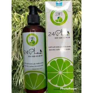 gội xã bưởi 24plus 2in1 250ml