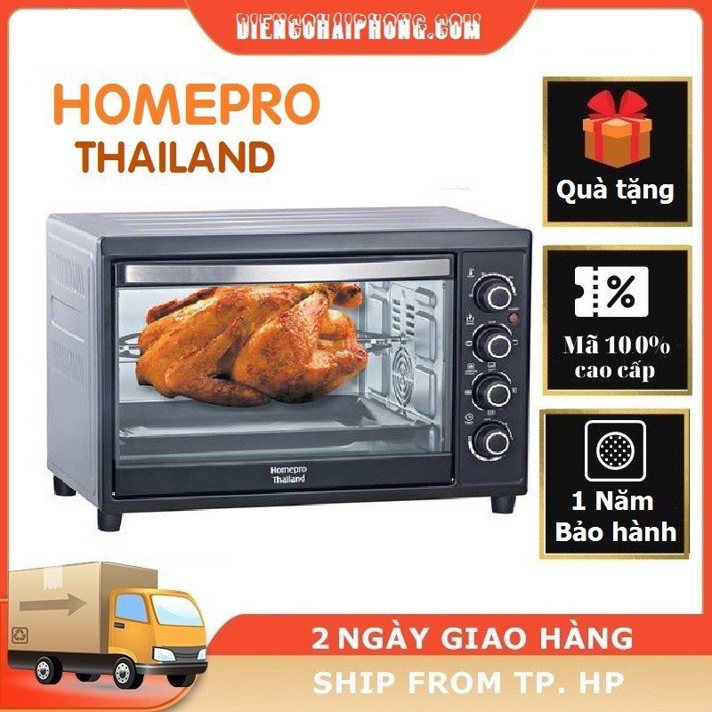 Lò nướng Homepro HP-40RC - Dung tích 40 lít - Bảo hành 12 tháng