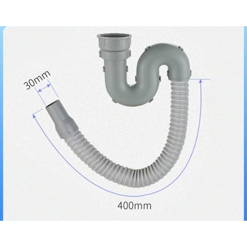 Xi phông,bộ xả,thoát nước chậu rửa bát chén chất liệu INOX 304 chống rỉ,ống thoát nước đa năng.