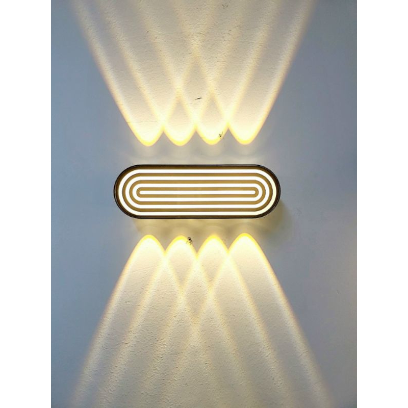Đèn Led Hắt Tường 2 Đầu Trang Trí Nội- Ngoại Thất