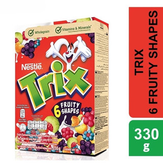 Bánh ngũ cốc ăn sáng nestle trix vị trái cây hộp 330g