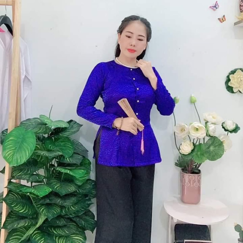 Bộ Bà Ba Gấm Đẹp Người Lớn