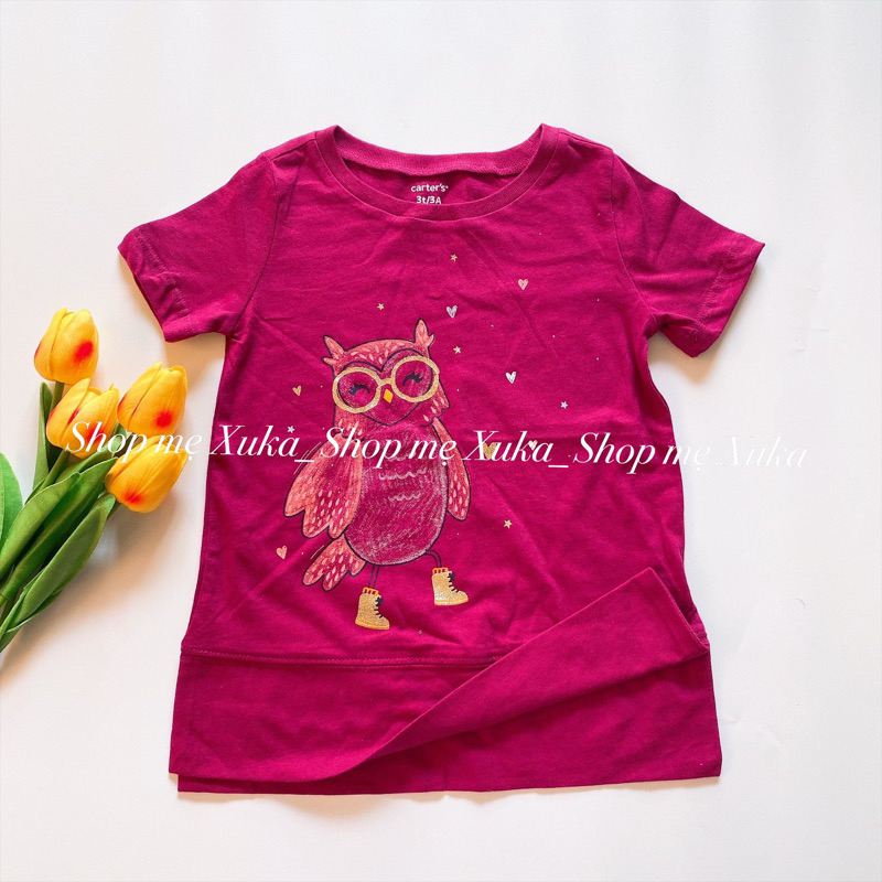 Áo thun kiểu Carter bé gái