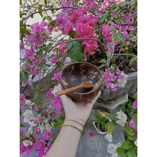 Bộ bát/ chén gáo dừa