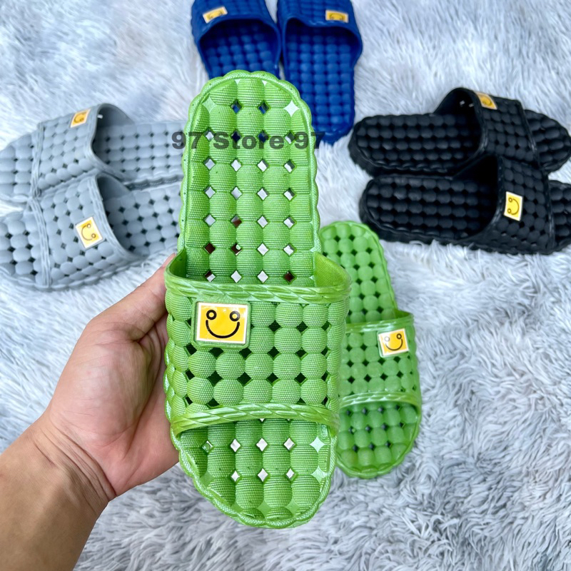 Dép đi trong nhà, dép mang trong nhà tắm có lỗ, đi văn phòng, nhà vệ sinh trống trơn trượt - hàng loại 1
