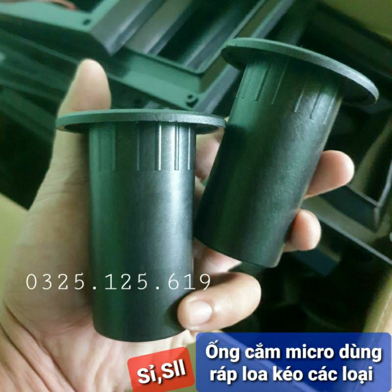 Ống cắm micro, 10 cái, phụ kiện dùng cho loa kéo các loại