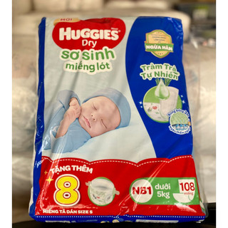 Tả Dán/Quần HUGGIES  M76/L68/XL62