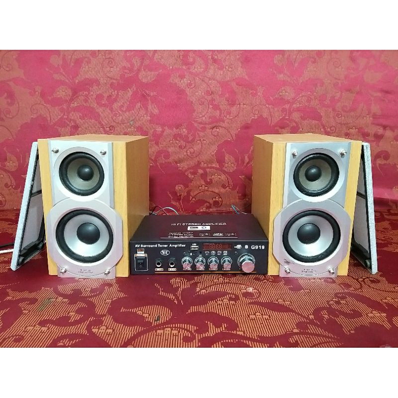 dàn loa mini âm li bluetooth loa bãi nhật