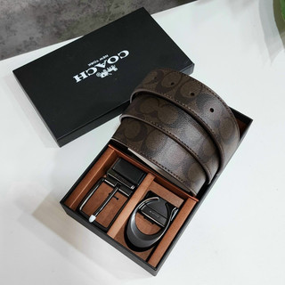 Thắt lưng C0ach da thật for man