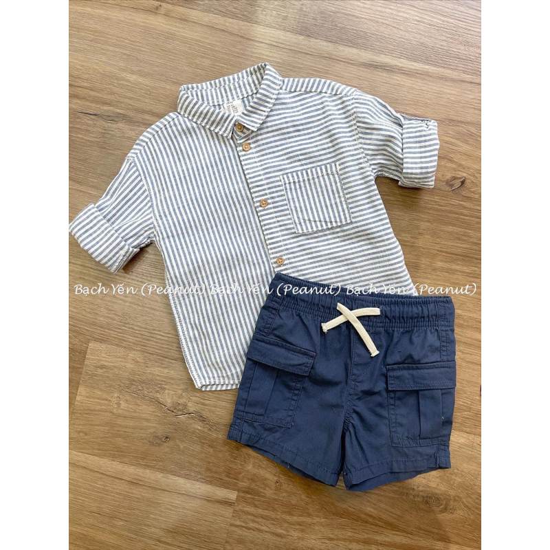 Áo sơ mi cho bé HM auth