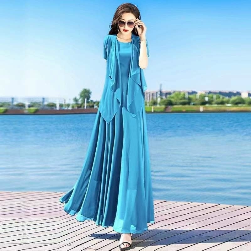 SET ĐẦM XÒE + ÁO CHOÀNGGS250