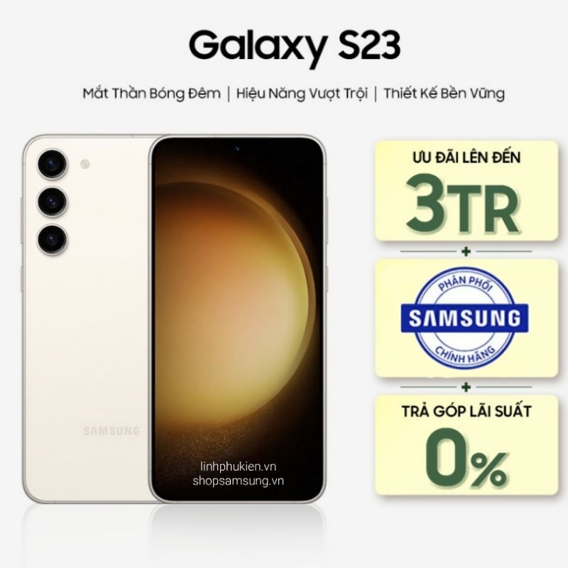 Điện Thoại Samsung Galaxy S23 - Hàng chính hãng mới 100% New Seal