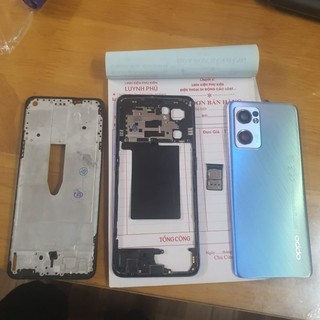 Vỏ Oppo Reno 7 5G có khay sim khung sườn kính camera