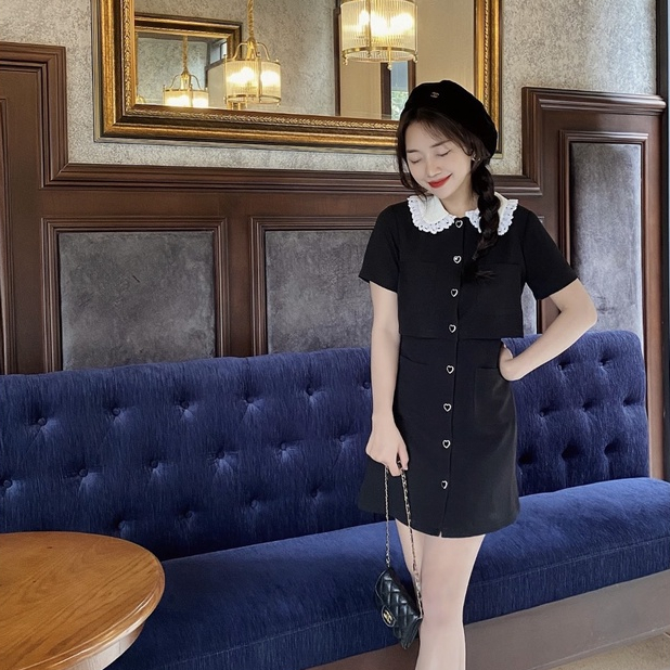 Váy Thiết Kế DEETIE Phối Cổ Trắng Tiểu Thư Dễ Thương, Chất Liệu Cao Cấp Cho Nàng Đi Làm, Đi Chơi - DT.V02 | BigBuy360 - bigbuy360.vn