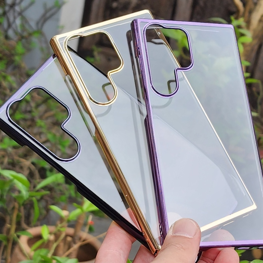 🌟CHÍNH HÃNG🌟 Ốp lưng X LEVEL lưng trong viền si màu samsung S23 PLUS ULTRA bảo vệ máy Không bị ố vàng dán ppf mặt trước