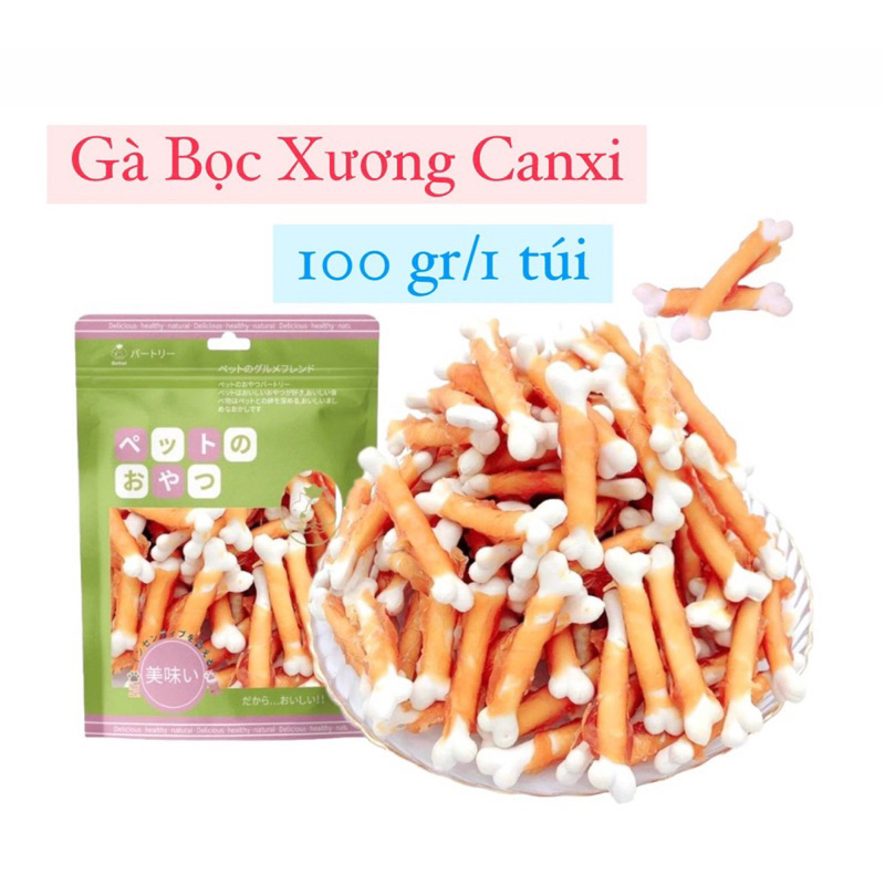 Đồ ăn vặt dành cho pet gói 100gr