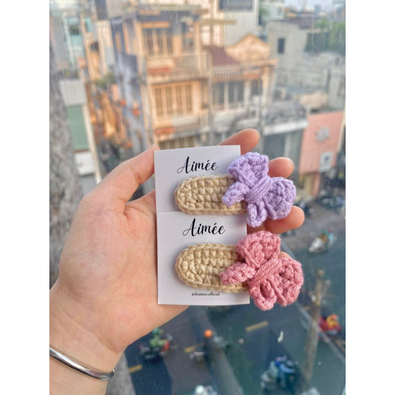 | AimeexOhlala Hairpin | KẸP NƠ PASTEL DỄ THƯƠNG