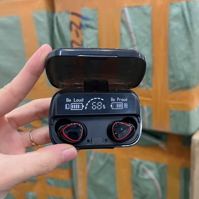Tai Nghe Bluetooth M10 Pro, Phiên Bản Nâng Cấp Pin Trâu, Chạm Cảm Ứng, BH 12 Tháng