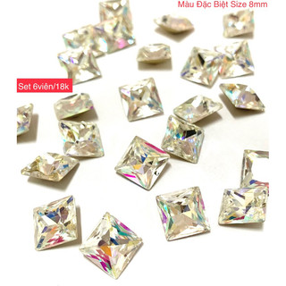 Set 6viên đá khối vuông size 8