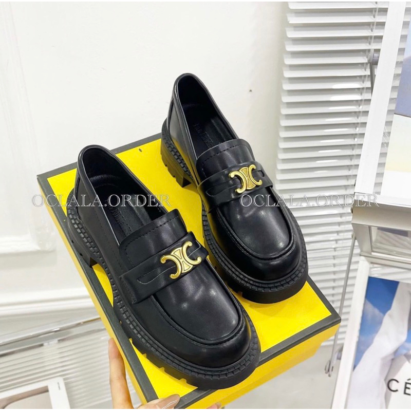 Giày Moca Da hộp hãng