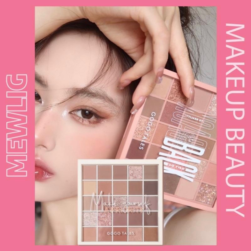 Bảng mắt gogotales 25 ô siêu bền lì màu nhiều phong cách