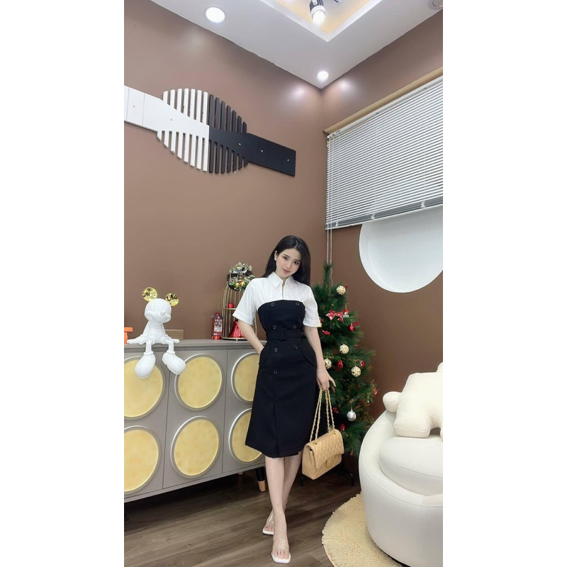 Đầm vest đen