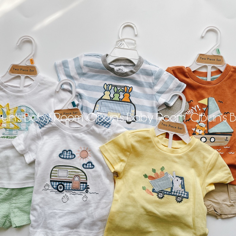 Set bé trai Willow and Wyatt chuẩn xịn full tem