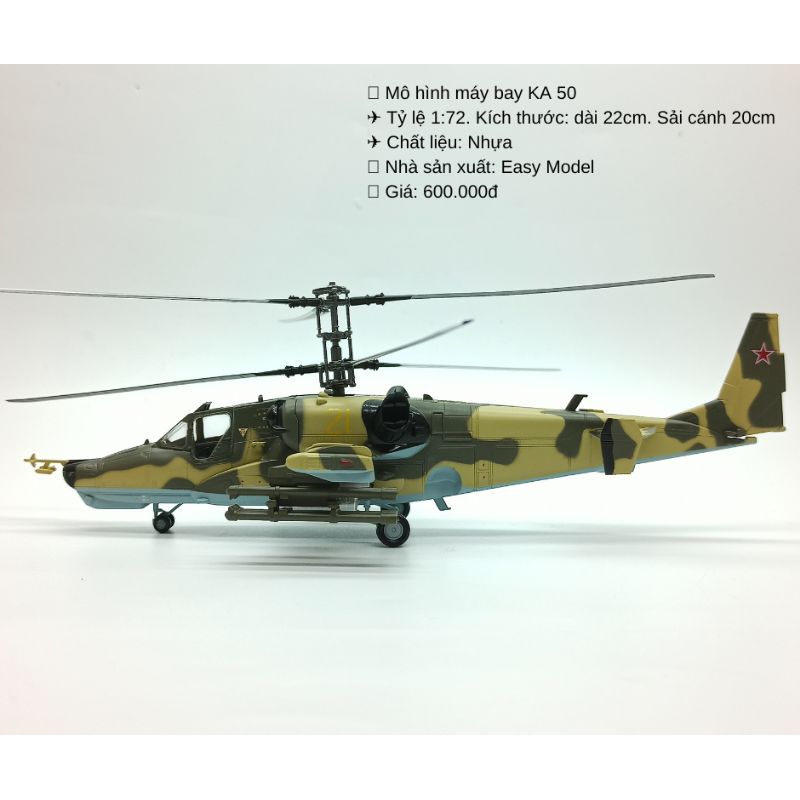 Mô hình máy bay trực thăng tỷ lệ 1/72